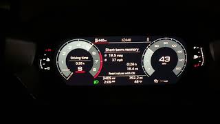 2023 AUDI A3 Quattro 0-60MPH acceleration