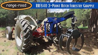 3-Point Hitch Forestry Grapple | Log Handling made EASY