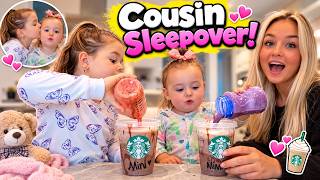 Dulcie Has Her Cousin Over for a Sleepover ❤️🥰 | Cute Cousin Moments