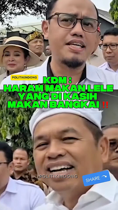 Makan Lele Haram Dan Menyebabkan Gagal Ginjal⁉️Dedi Mulyadi Bikin Geger! #shorts #foryou #kdm