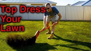 Cost to top dress lawn Clearance