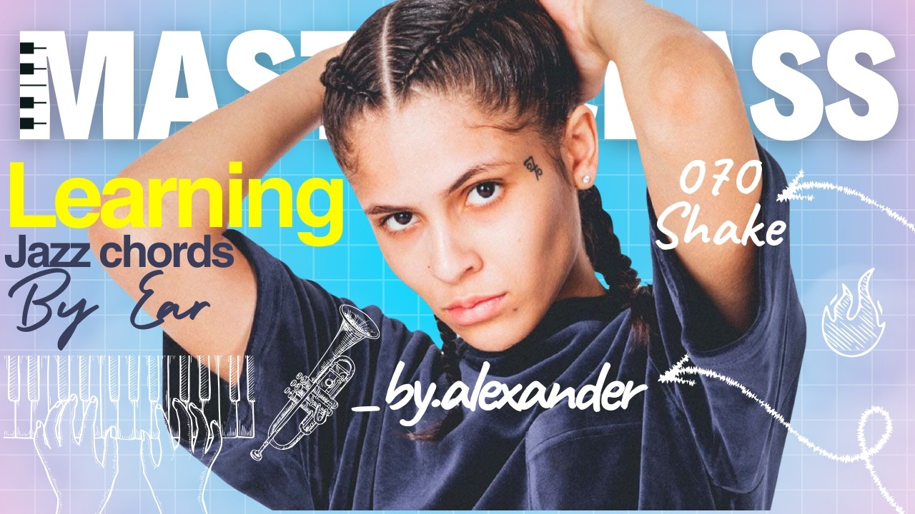 🎹 🔥 Последовательность аккордов джазового фортепиано // от ALEXANDER - TRUMPETS ft. 070 Shake // ...