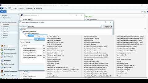 15 Adding Dynamic Query Range without coding in Report In Axapta || MSDAX Runtime query value