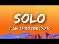 Clean bandit  solo lyrics ft demi lovato