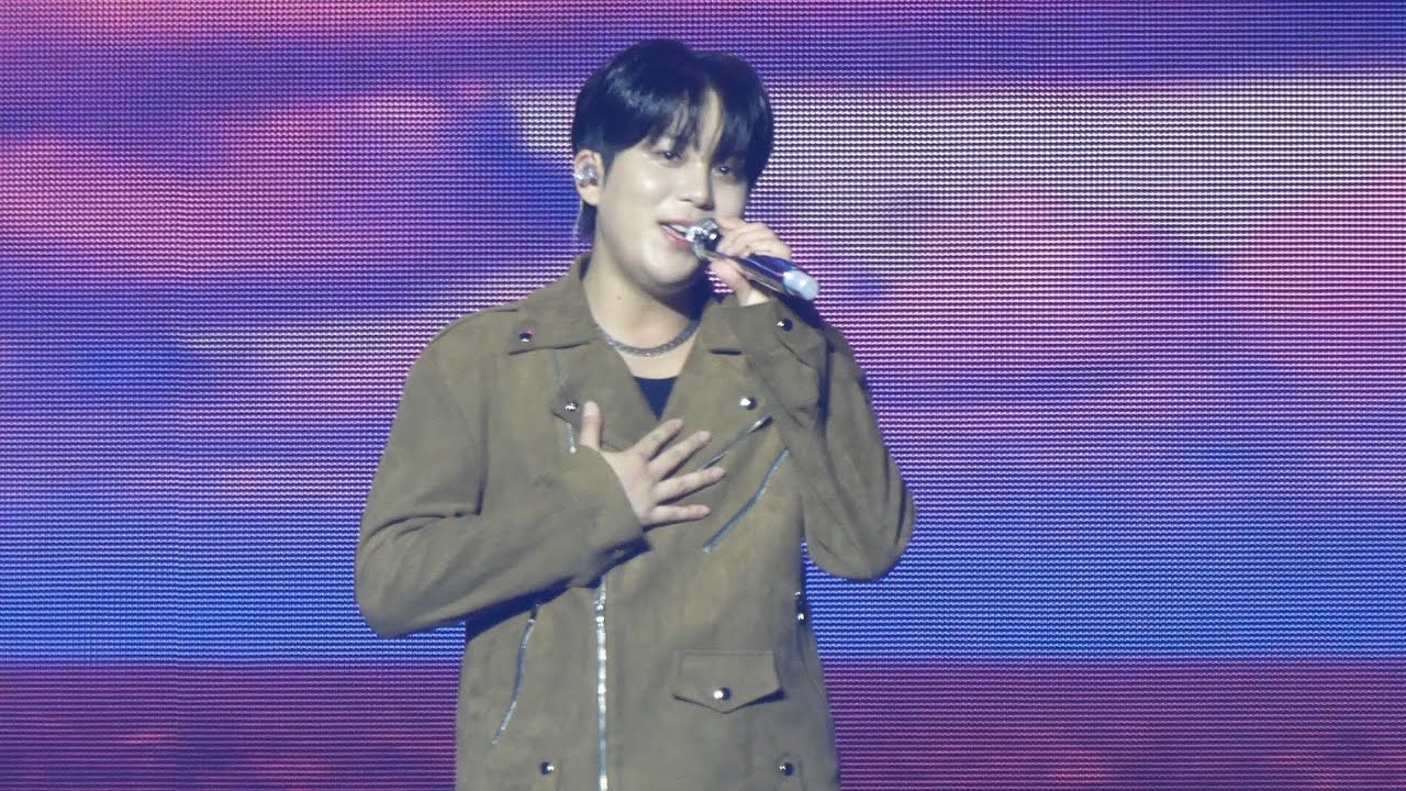 To be your light (Jongho Solo) - Ateez 250710 Atlanta [4K]