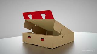 Lockable Pizza Box