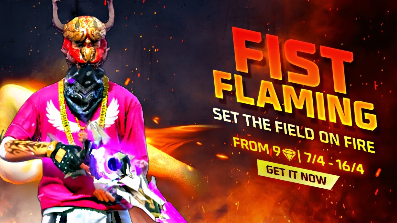 Finally I Got Fist 👊 Flaming Skin ️ In Free Fire | Free Fire New Event ...