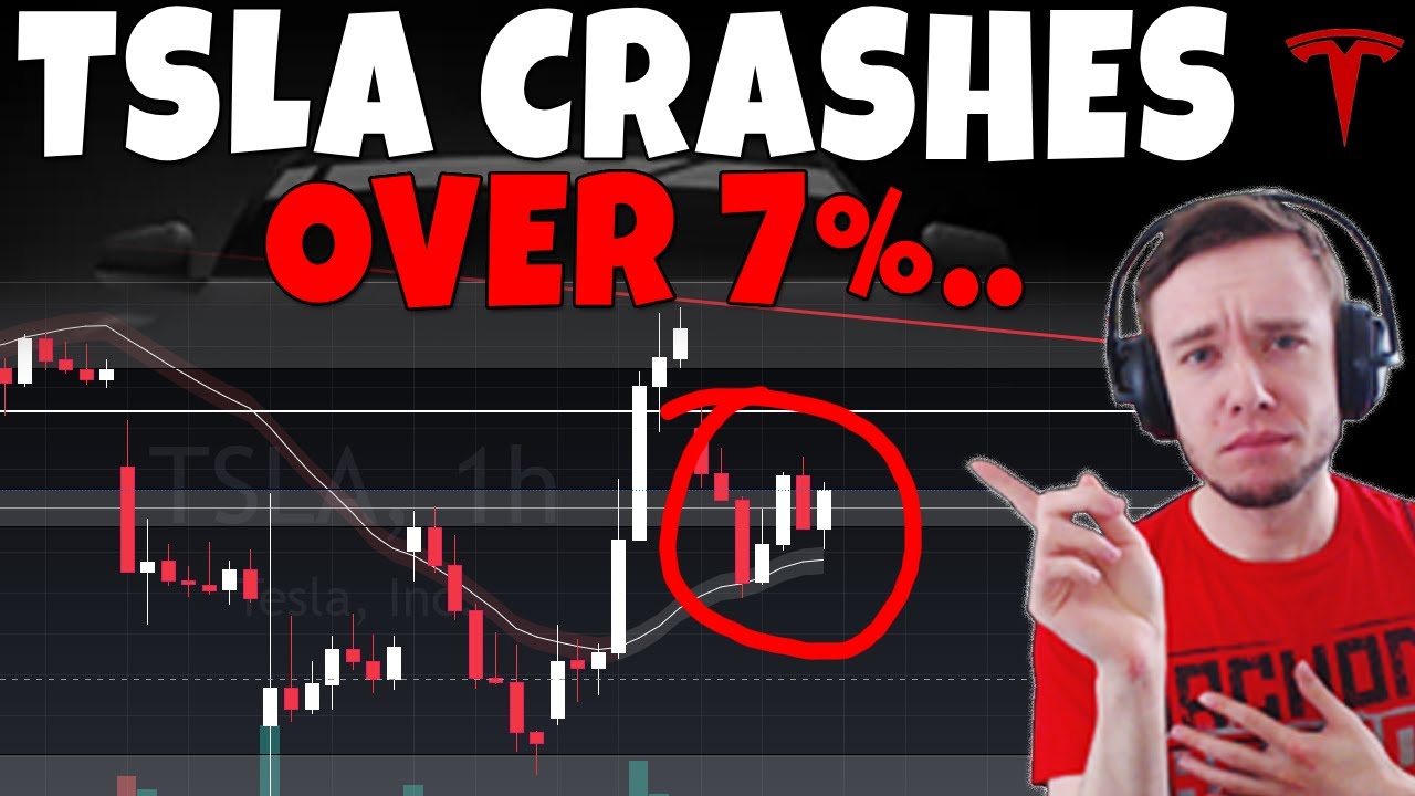 TESLA Stock - TSLA Crashes Over 7%.. Still Bullish? - YouTube