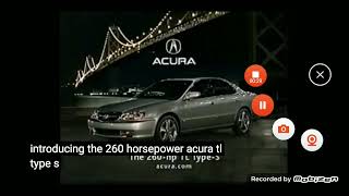 2002 Acura TL TYPE S COMMERCIAL usa.