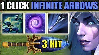 Triple Extra hit + Attack Splitter = Infinite Arrows [Broken Combo] Ability Draft