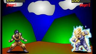 Dragon Ball Flash Dimension Gohan Vs Vegeta