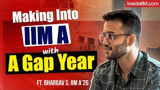 Starting CAT Prep From May Is Enough To Get Into IIM ABC, Ft. Bhargav S, IIM A Co’26, IIT Delhi Alum