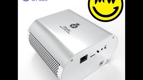 Grin  ASIC Miner  G1 Mini ipollo  unboxing