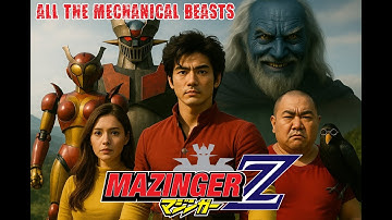 ⚙️ Mazinger Z ALL MECHANICAL BEASTS Live Action AI Generated Video マジンガーZ (Majingā Zetto) Tranzor Z