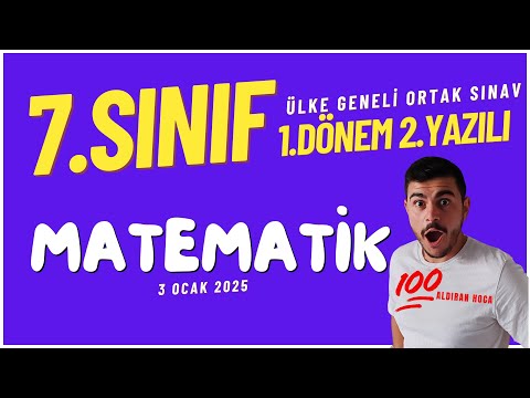 ORTAK SINAV ❗7.