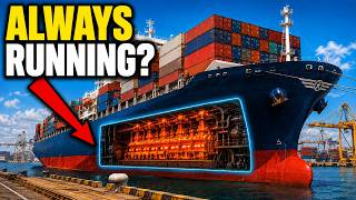 The Real Reason Cargo Ships Never Shut Down