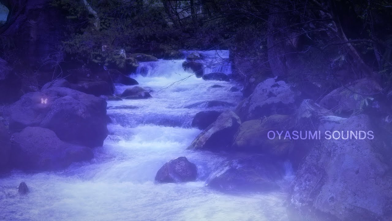 Relaxing River Sounds in a Little Forest - 8 Hours - YouTube