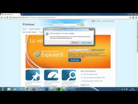 Installare Internet Explorer 9!