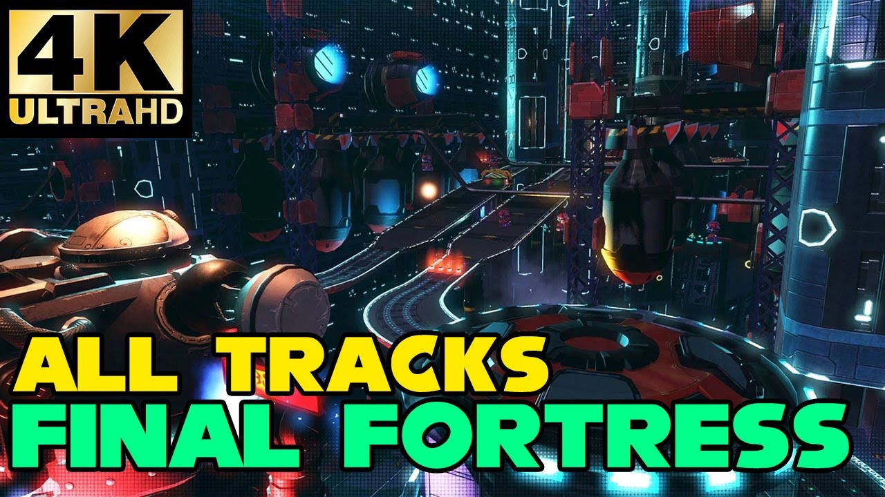Team Sonic Racing: Final Fortress - All Tracks [4K] - YouTube