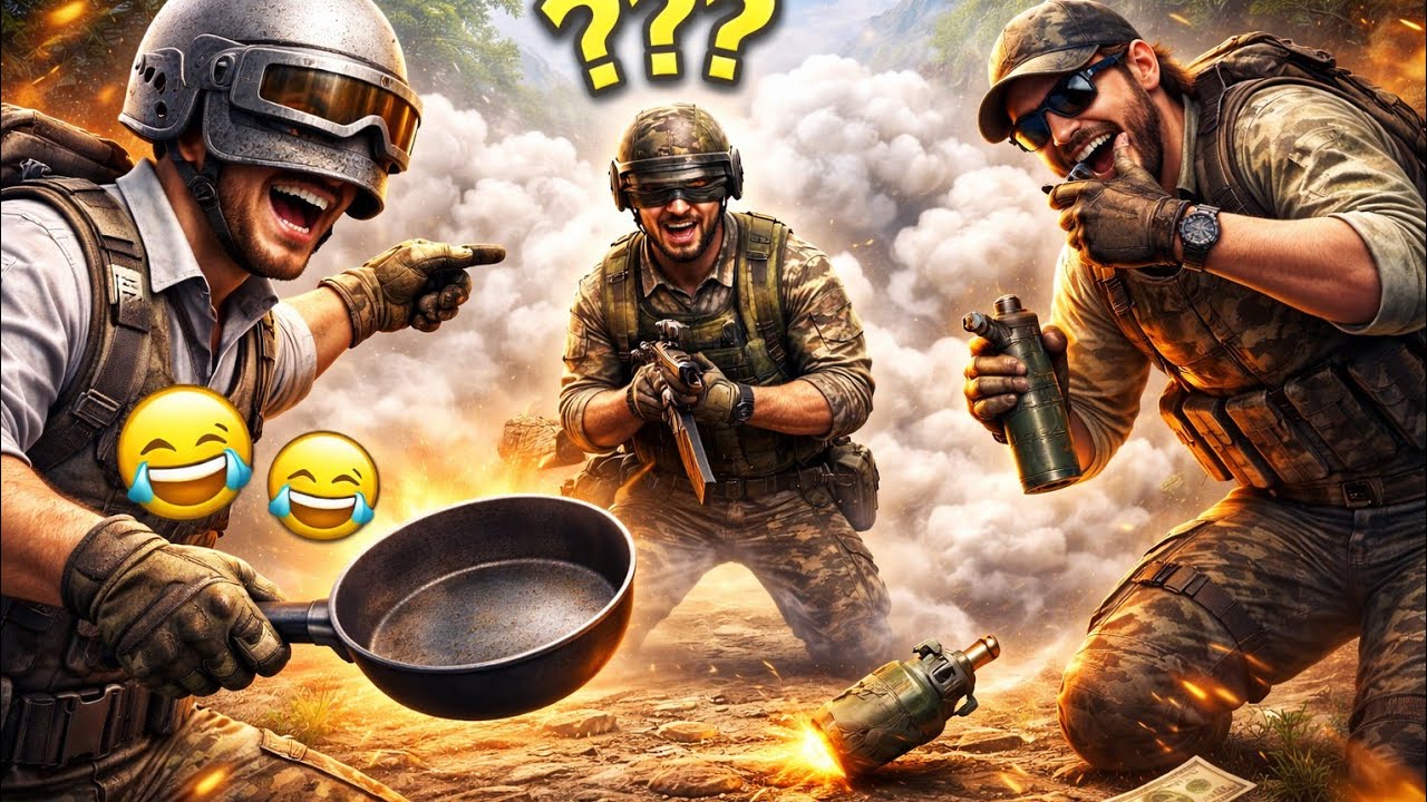 Last Zone me Enemy ke sath full Majak 😂 | PUBG Funny Endgame