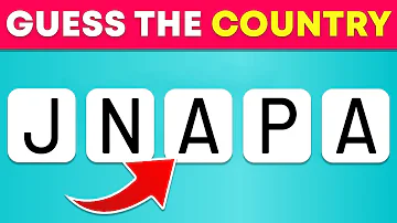 🚩 Can You Guess the Country by its Scrambled Name? 🌎