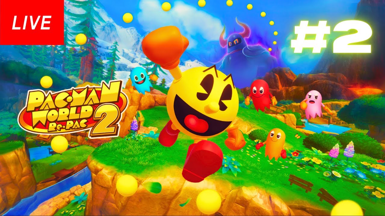 Pacman World Repac 2 LIVE!!! Blast from the Past    Lets continue with PT2