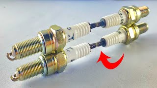 New Make Electricity  Free Energy Self Running By Spark Plug