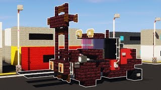 Minecraft - How To Make A Forklift | Vehicle Tutorial