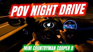 MINI Countryman Cooper D 150hp | POV Night Drive