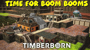 Accessing Explosives in Timberborn  | Bad Crater Episode 7
