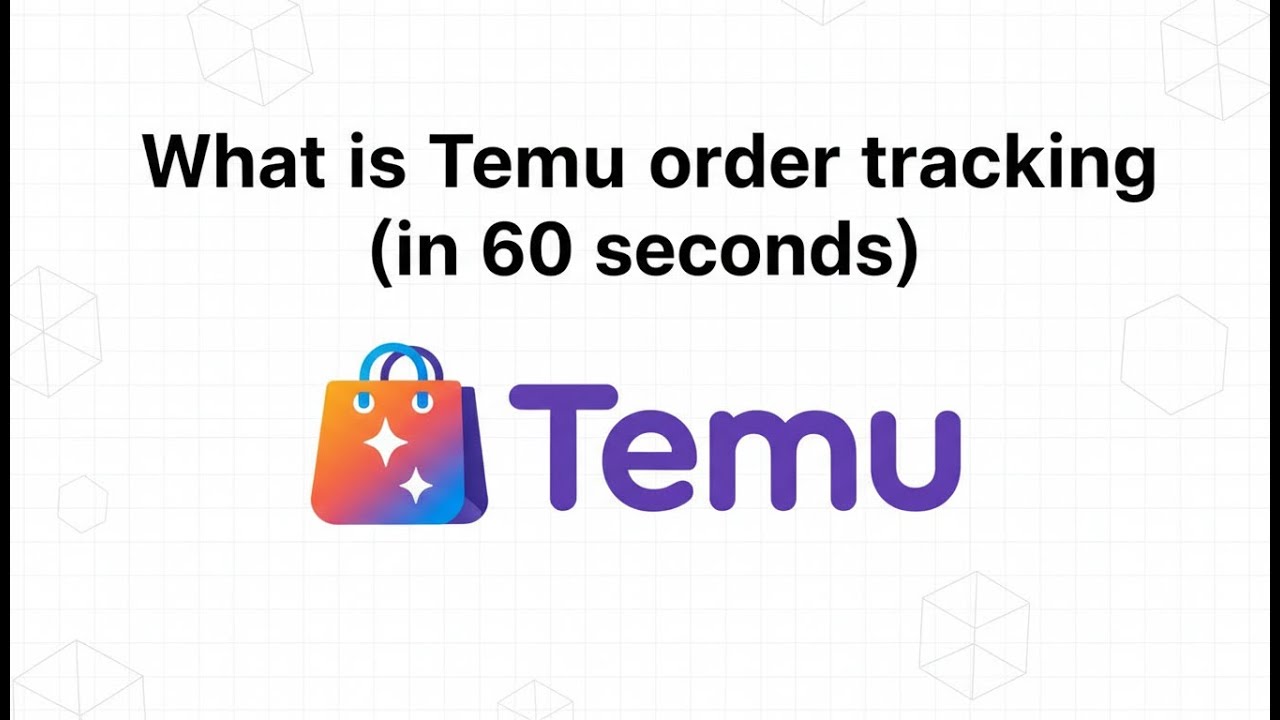 Temu Tracking Example What is Temu order tracking (in 60 seconds) - YouTube