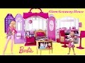 Barbie Glam Getaway House + MegaBloks Barbie Glam Cabin | Barbie Toys Unboxing and Review