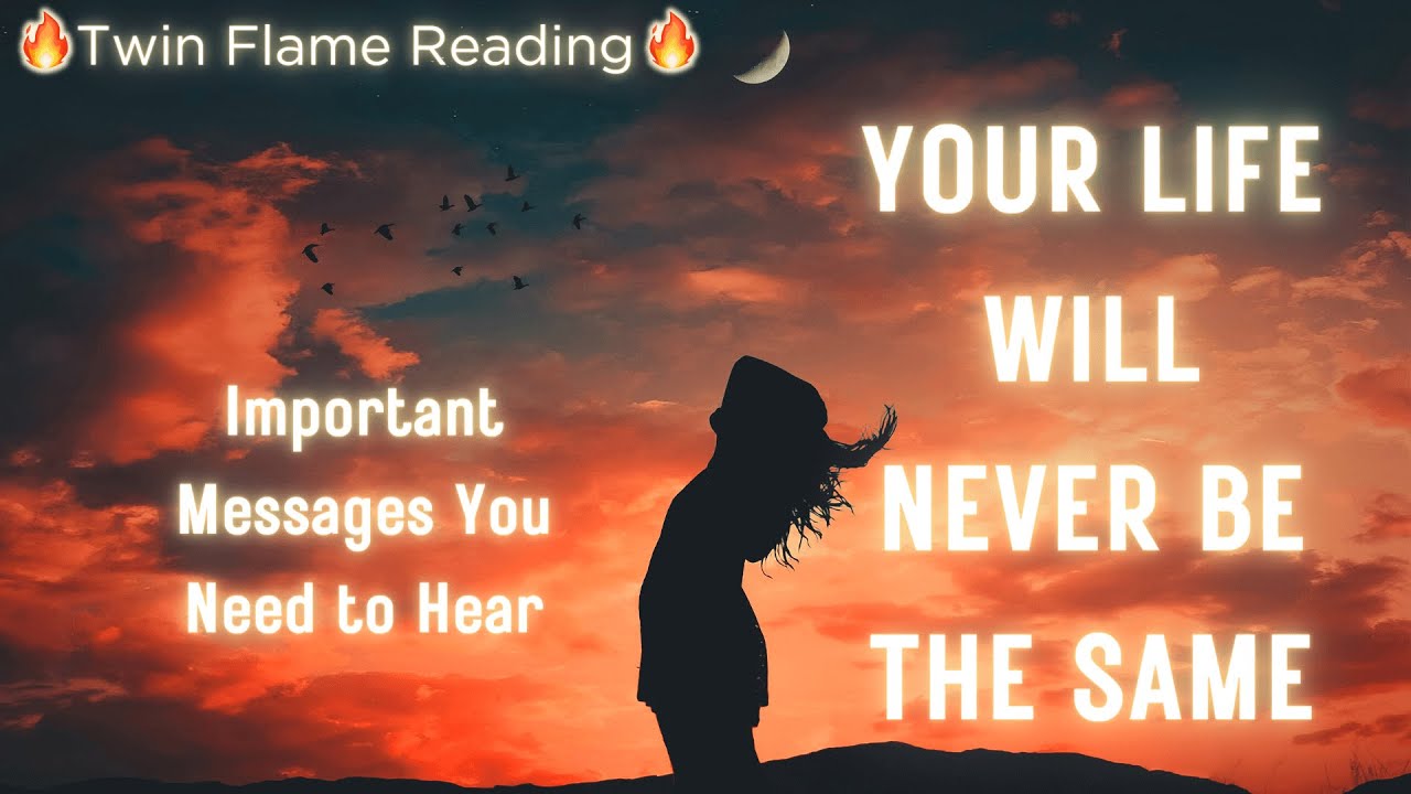 YOUR LIFE WILL NEVER BE THE SAME AGAIN 💗🌙 🔥Twin Flame Reading🔥 - YouTube