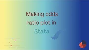Making odds ratio plot in Stata