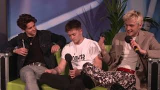 The Vamps are missing James McVey as he's in the jungle of I'm A Ce...