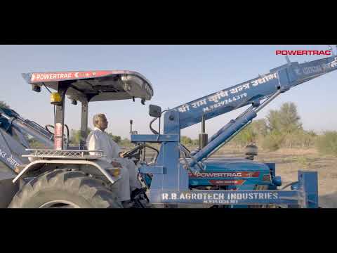 नेमाराम चौधरी जी के खेतों की ताकत | Powertrac Euro 55 & 47 4WD