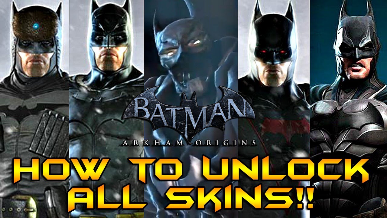 Top 48+ imagen batman arkham origins suits unlock