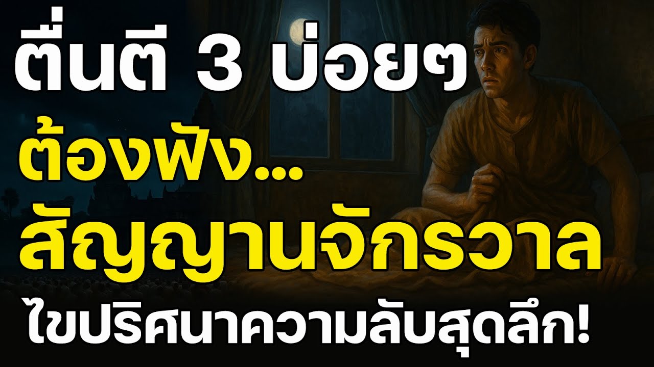ใครตื่นตี 3 ถึงตี 5 บ่อยๆ? ต้องฟัง..สัญญาณจักรวาล ไขปริศนาความลับสุดลึก!