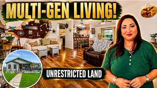 Unrestricted Land in Houston TX | Multi-Generational Property Tour