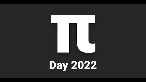 Calculating Pi by hand! - Pi Day 2022