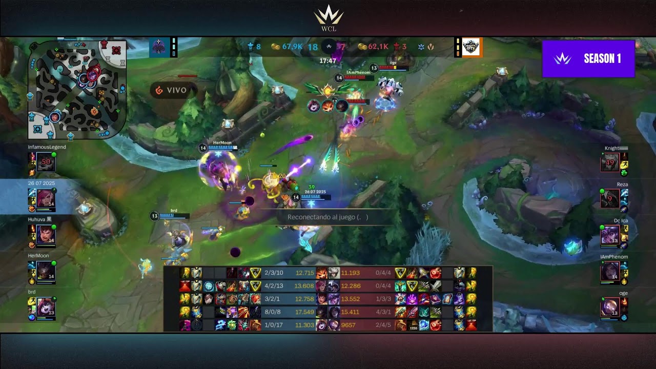 ¿Quién estará con los mejores de Europa? RT1 vs Team 67. El ganador vs Monarch | WCL - Up & Down