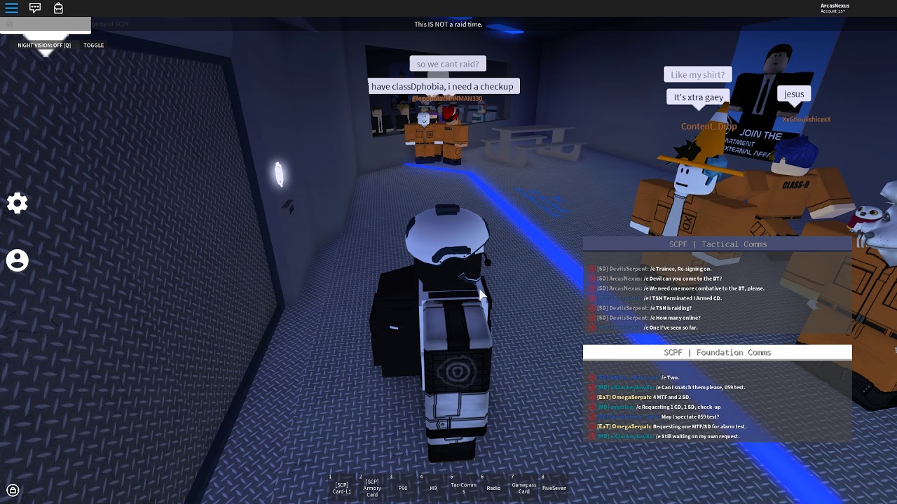 breaching and assassinating o5 4 roblox armed containment