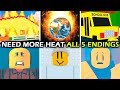Need more heat  full walkthrough  all 5 endings  roblox