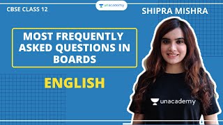 Most Frequently Asked Questions In Boards | English | CBSE | Class 12 | Shipra Ma'am