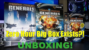 C&C Generals: Zero Hour Big Box Exists?!! Let