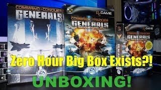 C&C Generals: Zero Hour Big Box Exists?!! Let's Unbox!