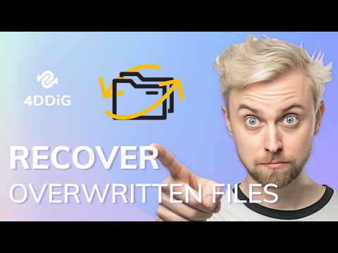 (3 Ways)How to Recover Overwritten Files Windows 10/11|Recover Saved over or Previous Verson of Docs