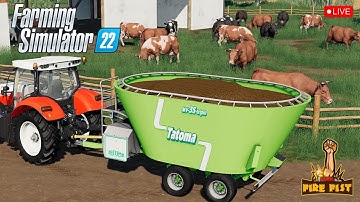 How To Make Total Mix Ration (TMR) In Farming Simulator 22 ।। Full Guide ।। #fs22