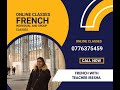 Learn French with a local Teacher : French for tourism students