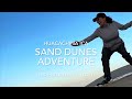 Sand dunes in huacachina peru with cessy meacham